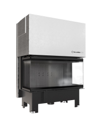 Obrázok pre Krbová vložka NBC 15 trojstranné presklenie s čiernym ohniskom