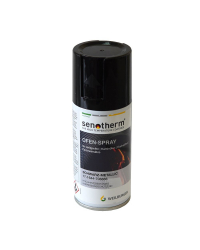 Žiaruvzdorný lak SENOTHERM čierna metalíza 150 ml Obrázok pre Žiaruvzdorný lak SENOTHERM čierna metalíza 150 ml