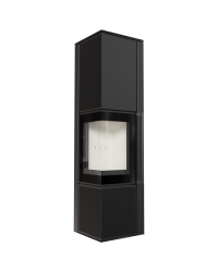 Krbové kachle TORA L 8 povrchová úprava - NERO Obrázok pre Krbové kachle TORA L 8 povrchová úprava - NERO