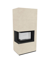 Obrázok pre Modulárny krb FLOKI ľavý - povrchová úprava - FOKOS SALE