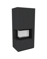 Obrázok pre Modulárny krb FLOKI ľavý - povrchová úprava - NATURALI ARDESIA NERO A SPACCO