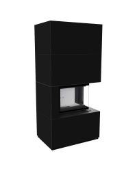 Modulárny krb FLOKI pravý - povrchová úprava - NERO ASSOLUTO Obrázok pre Modulárny krb FLOKI pravý - povrchová úprava - NERO ASSOLUTO