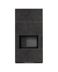 Modulárny krb FLOKI - povrchová úprava - FOKOS GRAFITE čierne ohnisko Obrázok pre Modulárny krb FLOKI - povrchová úprava - FOKOS GRAFITE čierne ohnisko