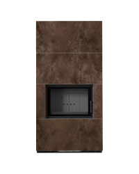 Modulárny krb FLOKI - povrchová úprava - OXIDE MORO čierne ohnisko Obrázok pre Modulárny krb FLOKI - povrchová úprava - OXIDE MORO čierne ohnisko