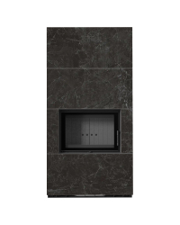 Obrázok pre Modulárny krb FLOKI - povrchová úprava - NERO GRECO čierne ohnisko