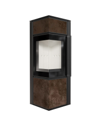 Obrázok pre Krbové kachle TORA S 8 povrchová úprava - OXIDE MORO