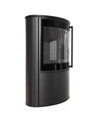 Krbové kachle BJORN s čiernym ohniskom Obrázok pre Krbové kachle BJORN s čiernym ohniskom