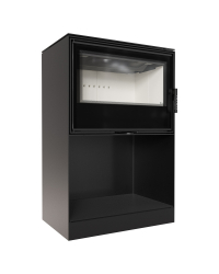 Krbové kachle KARI 80 s podstavcom na drevo Obrázok pre Krbové kachle KARI 80 s podstavcom na drevo