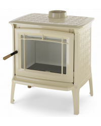 Liatinové kachle SHELBURNE krémový smalt Obrázok pre Liatinové kachle SHELBURNE krémový smalt