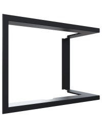 Montážny rámik 90°- 35mm pre krbové vložky LUCY 12 pravé presklenie Obrázok pre Montážny rámik 90°- 35mm pre krbové vložky LUCY 12 pravé presklenie