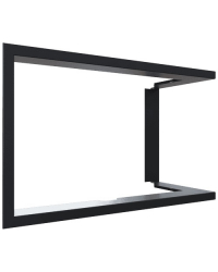 Obrázok pre Montážny rámik 90°- 35mm pre krbové vložky LUCY 14 pravé presklenie