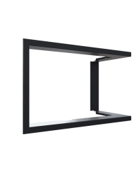 Obrázok pre Montážny rámik 90°- 35mm pre krbové vložky ZIBI 11 pravé presklenie  