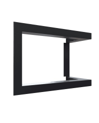 Obrázok pre Montážny rámik 90°- 70mm pre krbové vložky ZIBI 11 pravé presklenie  