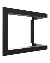 Montážny rámik 90°- 70mm pre krbové vložky LUCY 12 pravé presklenie Obrázok pre Montážny rámik 90°- 70mm pre krbové vložky LUCY 12 pravé presklenie