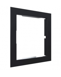 Obrázok pre Montážny rámik 90°- 70mm pre krbové vložky NADIA 8 s kľučkou na ľavej strane