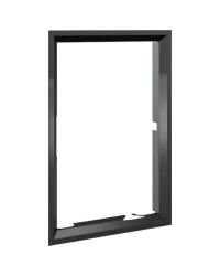 Obrázok pre Montážny rámik 45° pre krbové vložky NADIA 9 s kľučkou na ľavej strane