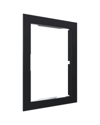 Obrázok pre Montážny rámik 90°- 70mm pre krbové vložky NADIA 9 s kľučkou na ľavej strane