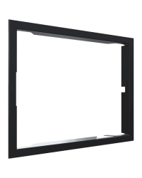 Montážny rámik 90°- 35mm pre krbové vložky NADIA 10 s kľučkou na ľavej strane Obrázok pre Montážny rámik 90°- 35mm pre krbové vložky NADIA 10 s kľučkou na ľavej strane