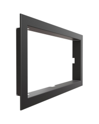 Obrázok pre Montážny rámik 90° pre krbové vložky FLOKI L rovné presklenie 