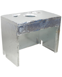 Obrázok pre Izolácia výmenníka pre krbové vložky ZUZIA 15 PW  s výsuvným otváraním dvierok