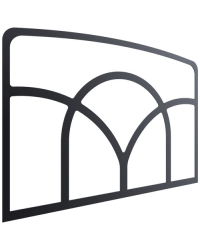 Ozdobný rám na dvierka M pre krbové kachle K7 Obrázok pre Ozdobný rám na dvierka M pre krbové kachle K7