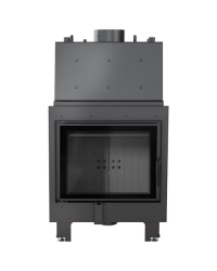 Obrázok pre Teplovodná krbová vložka MBZ 13 s dochladzovacou špirálou s čiernym ohniskom