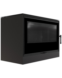 Krbové kachle KARI 95 s čiernym ohniskom Obrázok pre Krbové kachle KARI 95 s čiernym ohniskom