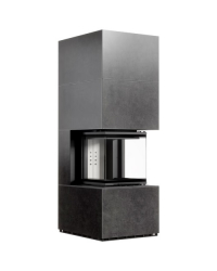 Obrázok pre Modulárny krb NBC 8 vysoký - povrchová úprava - FOKOS GRAFITE