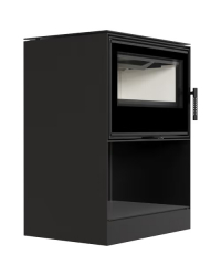 Krbové kachle KARI 70 s podstavcom na drevo Obrázok pre Krbové kachle KARI 70 s podstavcom na drevo