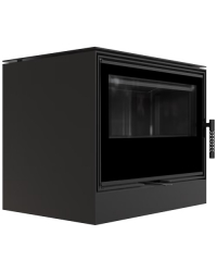 Krbové kachle KARI 70 s čiernym ohniskom Obrázok pre Krbové kachle KARI 70 s čiernym ohniskom