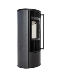 Krbové kachle ERIK s akumulačnou keramikou - GRAPHITE SATIN Obrázok pre Krbové kachle ERIK s akumulačnou keramikou - GRAPHITE SATIN