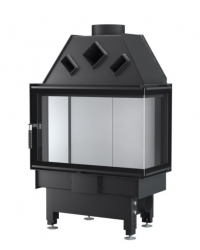 Obrázok pre Krbová vložka DRAGON 2 SLIM pravé presklenie