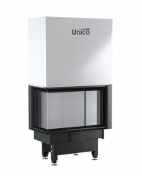 Krbová vložka DRAGON 2 ľavé presklenie s výsuvným otváraním dvierok Obrázok pre Krbová vložka DRAGON 2 ľavé presklenie s výsuvným otváraním dvierok