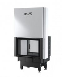 Krbová vložka DRAGON 2 DUO tunelové presklenie s výsuvným otváraním dvierok Obrázok pre Krbová vložka DRAGON 2 DUO tunelové presklenie s výsuvným otváraním dvierok