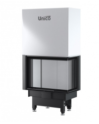 Krbová vložka DRAGON 2 XL pravé presklenie s výsuvným otváraním dvierok Obrázok pre Krbová vložka DRAGON 2 XL pravé presklenie s výsuvným otváraním dvierok