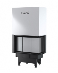 Krbová vložka DRAGON 2 SLIM pravé presklenie s výsuvným otváraním dvierok Obrázok pre Krbová vložka DRAGON 2 SLIM pravé presklenie s výsuvným otváraním dvierok