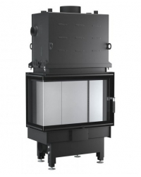 Teplovodná krbová vložka NEMO 2 ľavé presklenie Obrázok pre Teplovodná krbová vložka NEMO 2 ľavé presklenie