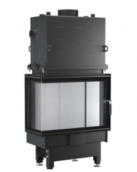 Teplovodná krbová vložka NEMO 2 XL ľavé presklenie Obrázok pre Teplovodná krbová vložka NEMO 2 XL ľavé presklenie