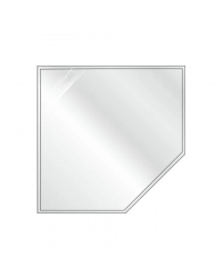 Obrázok pre Sklo pod krbové kachle päťstranné 1250x1250x6mm