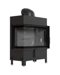 Obrázok pre Krbová vložka LUCY 14 NEW ľavé presklenie s čiernym ohniskom