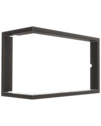 Montážny rámik 90°- 35mm pre krbové vložky LUCY 14 NEW ľavé presklenie Obrázok pre Montážny rámik 90°- 35mm pre krbové vložky LUCY 14 NEW ľavé presklenie