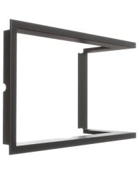 Montážny rámik 90°- 35mm pre krbové vložky LUCY 14 NEW pravé presklenie Obrázok pre Montážny rámik 90°- 35mm pre krbové vložky LUCY 14 NEW pravé presklenie