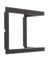 Montážny rámik 90°- 60mm pre krbové vložky LUCY 12 NEW pravé presklenie Obrázok pre Montážny rámik 90°- 60mm pre krbové vložky LUCY 12 NEW pravé presklenie