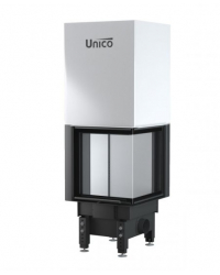 Obrázok pre Krbová vložka DRAGON 8 pravé presklenie s výsuvným otváraním dvierok