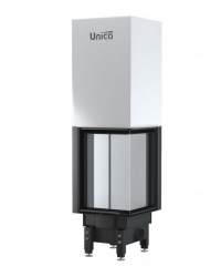 Obrázok pre Krbová vložka DRAGON 8 XXL pravé presklenie s výsuvným otváraním dvierok