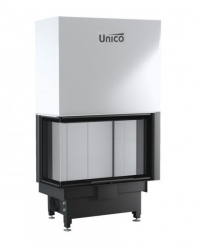 Krbová vložka DRAGON 4 SLIM XL ľavé presklenie s výsuvným otváraním dvierok Obrázok pre Krbová vložka DRAGON 4 SLIM XL ľavé presklenie s výsuvným otváraním dvierok