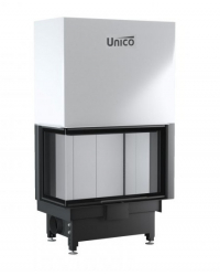 Krbová vložka DRAGON 4 XL ľavé presklenie s výsuvným otváraním dvierok Obrázok pre Krbová vložka DRAGON 4 XL ľavé presklenie s výsuvným otváraním dvierok