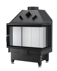 Krbová vložka DRAGON 4 pravé presklenie Obrázok pre Krbová vložka DRAGON 4 pravé presklenie