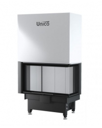 Krbová vložka DRAGON 4 SLIM pravé presklenie s výsuvným otváraním dvierok Obrázok pre Krbová vložka DRAGON 4 SLIM pravé presklenie s výsuvným otváraním dvierok