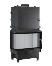 Obrázok pre Teplovodná krbová vložka NEMO 4 SLIM ľavé presklenie